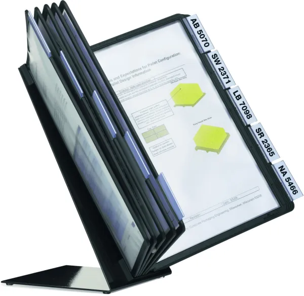 Sistema de archivo Durable Vario negro A4