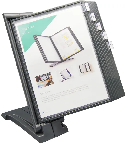 Sistema de registro Q-connect Quickfind gris antracita