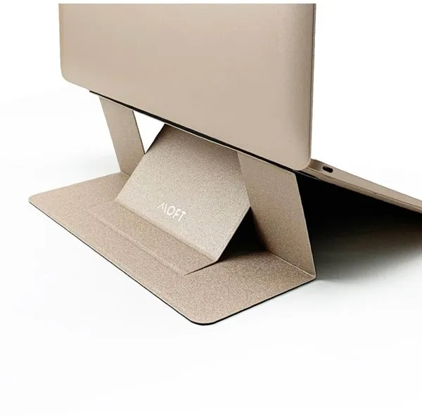Soporte adhesivo para portátil MOFT - Dorado