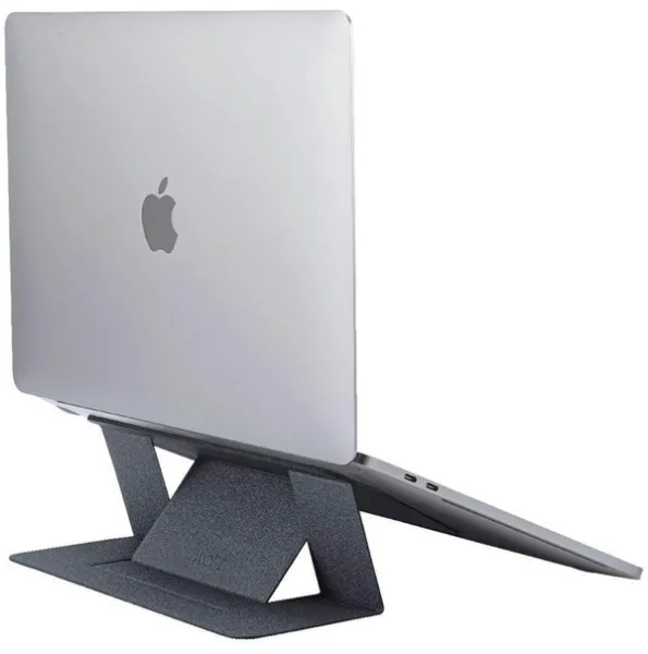 Soporte adhesivo para portátil MOFT (Air-flow) Gris