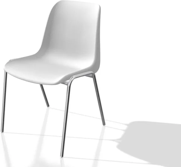Gitte - Silla de invitado/comedor.